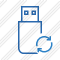 Flash Drive Refresh Icon