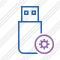 Flash Drive Settings Icon