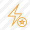 Flash Star Icon