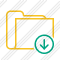 Folder Download Icon