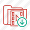 Folder Movie Download Icon