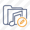 Folder Music Edit Icon