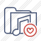 Folder Music Favorites Icon