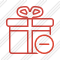 Gift Remove Icon