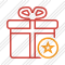 Gift Star Icon