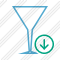 Glass Download Icon