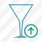 Glass Upload Icon