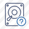 Hard Drive Help Icon