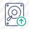 Hard Drive Upload Icon