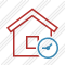 Home Clock Icon