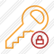 Key Lock Icon