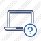 Laptop Help Icon