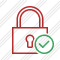 Lock Ok Icon