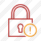 Lock Warning Icon