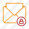 Mail Read Lock Icon