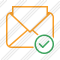 Mail Read Ok Icon