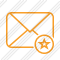 Mail Star Icon