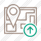 Map Location Upload Icon