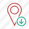 Map Pin Download Icon