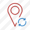 Map Pin Refresh Icon