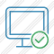 Monitor Ok Icon