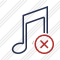 Music Cancel Icon