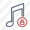 Music Lock Icon