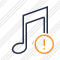 Music Warning Icon