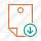 Note Download Icon