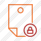 Note Lock Icon