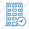 Office Building Clock Icon