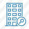 Office Building Search Icon