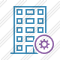 Office Building Settings Icon