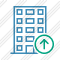 Office Building Upload Icon