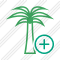 Palmtree Add Icon