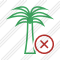 Palmtree Cancel Icon