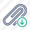 Paperclip Download Icon