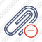 Paperclip Remove Icon