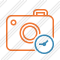 Photocamera Clock Icon