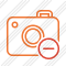 Photocamera Remove Icon