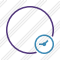 Point Purple Clock Icon