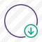 Point Purple Download Icon