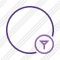 Point Purple Filter Icon