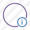 Point Purple Information Icon