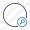 Point Purple Search Icon