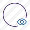 Point Purple View Icon