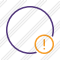 Point Purple Warning Icon