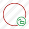 Point Red Unlock Icon