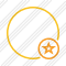 Point Yellow Star Icon