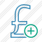 Pound Add Icon